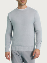 Pull girocollo Punto Links in Merino Soft Neri Uomo - Ragno