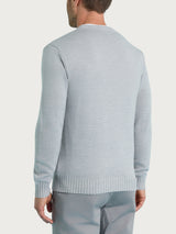 Pull girocollo Punto Links in Merino Soft Neri Uomo - Ragno