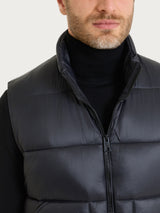 Shiny Puffer piumino smanicato Neri Uomo - Ragno