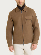 SoftCoat Giacca con collo camicia Marroni Uomo - Ragno