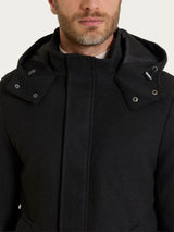 SoftCoat Parka con cappuccio Neri Uomo - Ragno
