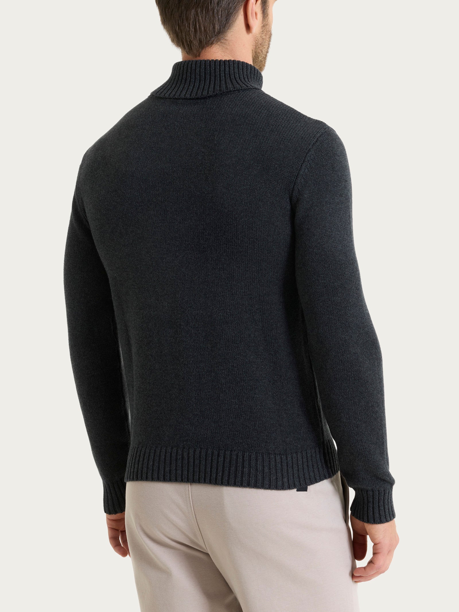 Dolcevita in Winter Cotton Neri Uomo - Ragno