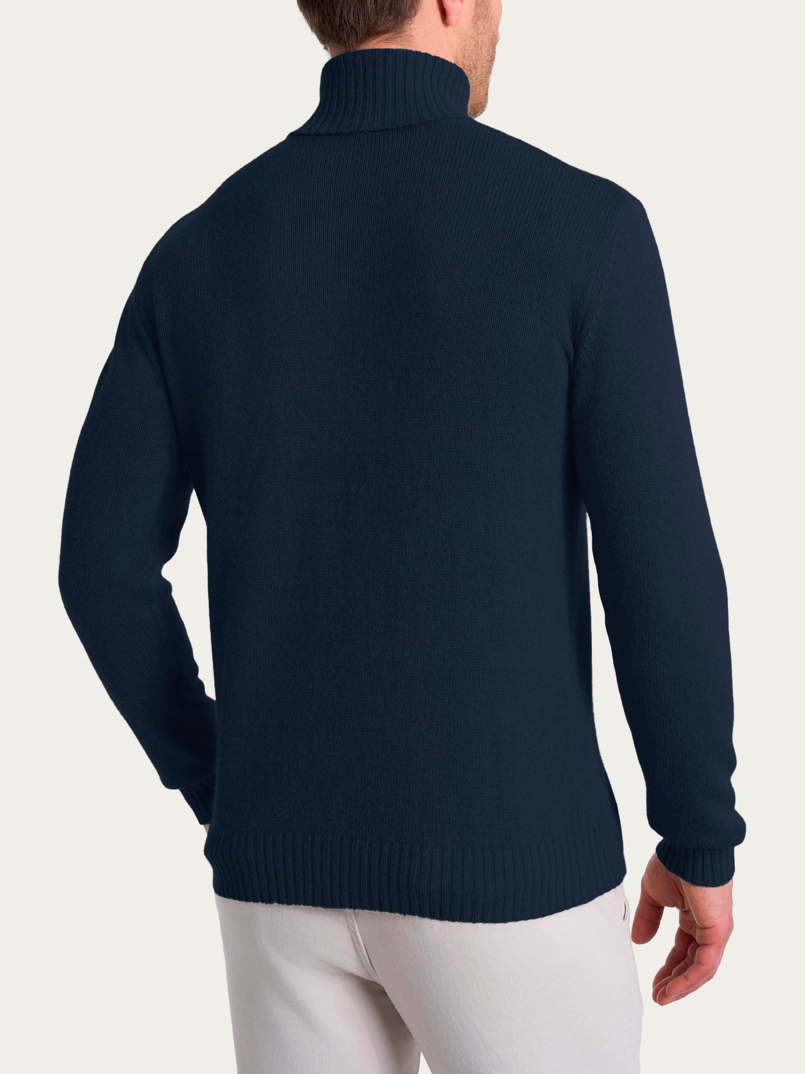 Liabel Dolcevita Uomo Manica Lunga in Caldo Cotone Art. 2828/153 (4/M, Nero
