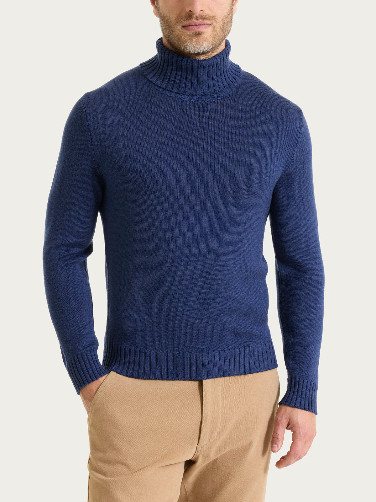 Dolcevita in Merino Soft Viola Uomo - Ragno
