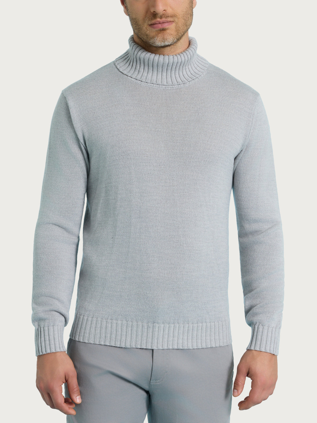 Dolcevita in Merino Soft Neri Uomo - Ragno