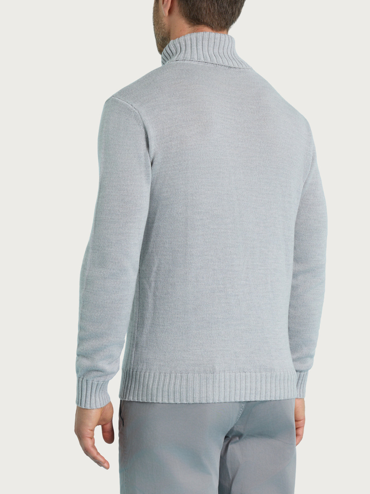 Dolcevita in Merino Soft Neri Uomo - Ragno