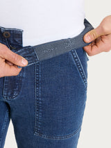 Jeans Explorer in Super Denim Blu Uomo - Ragno
