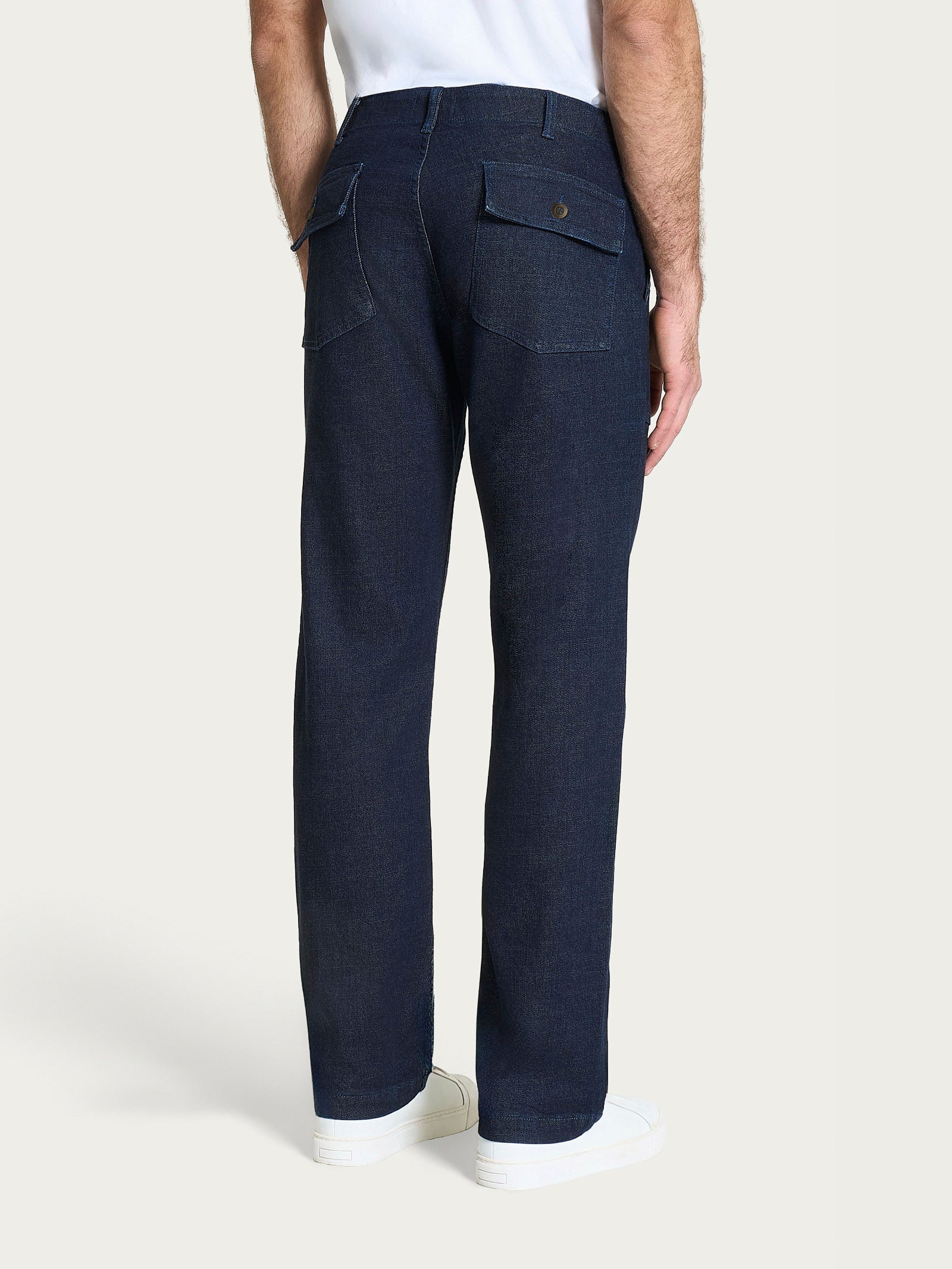 Jeans Explorer in Super Denim Viola Uomo - Ragno