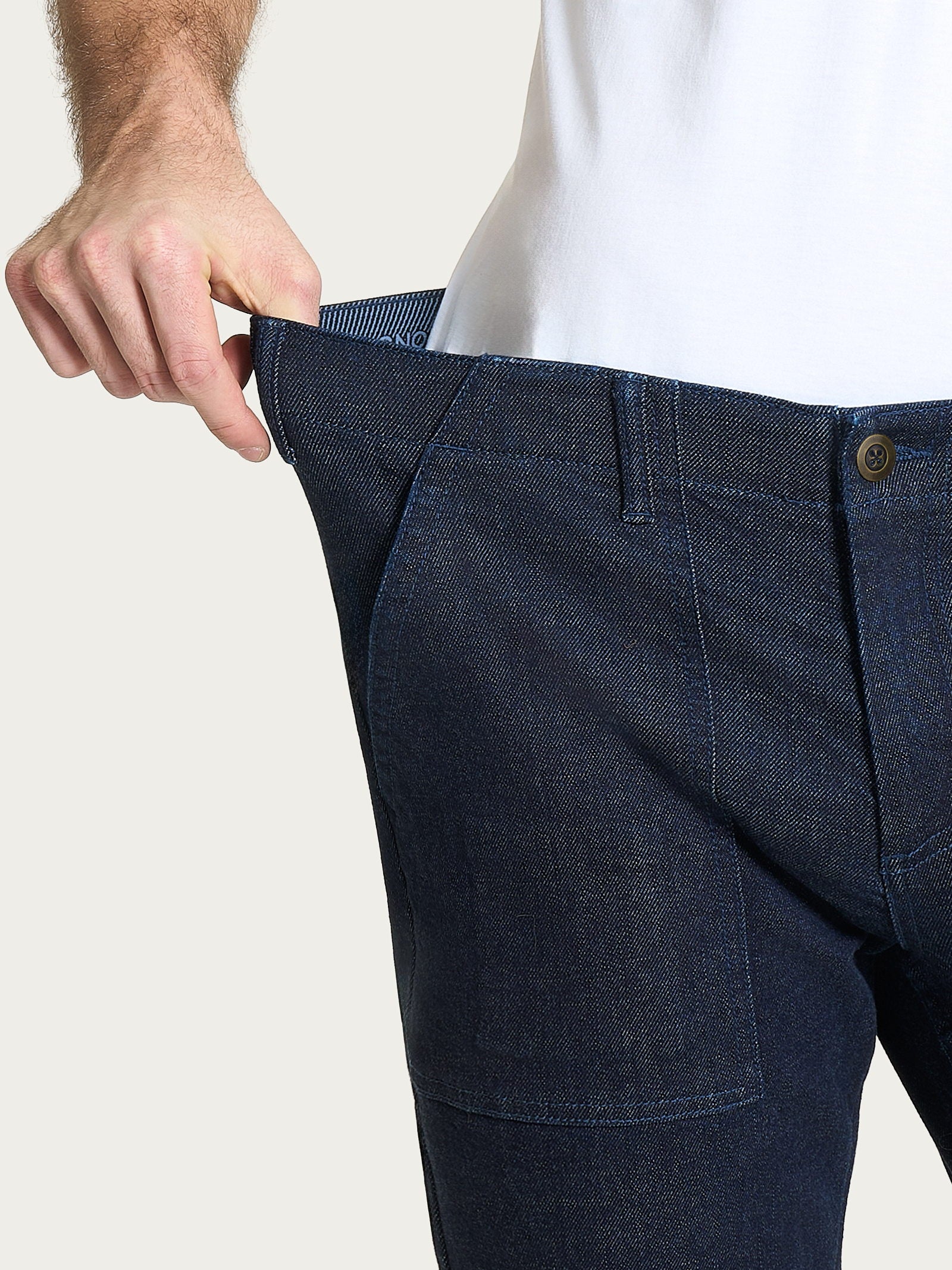Jeans Explorer in Super Denim Viola Uomo - Ragno