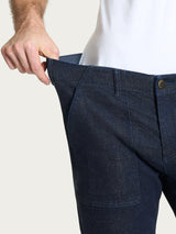 Jeans Explorer in Super Denim Viola Uomo - Ragno