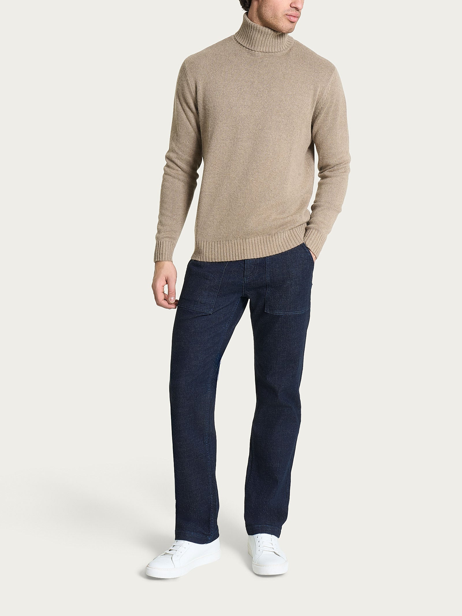 Jeans Explorer in Super Denim Viola Uomo - Ragno