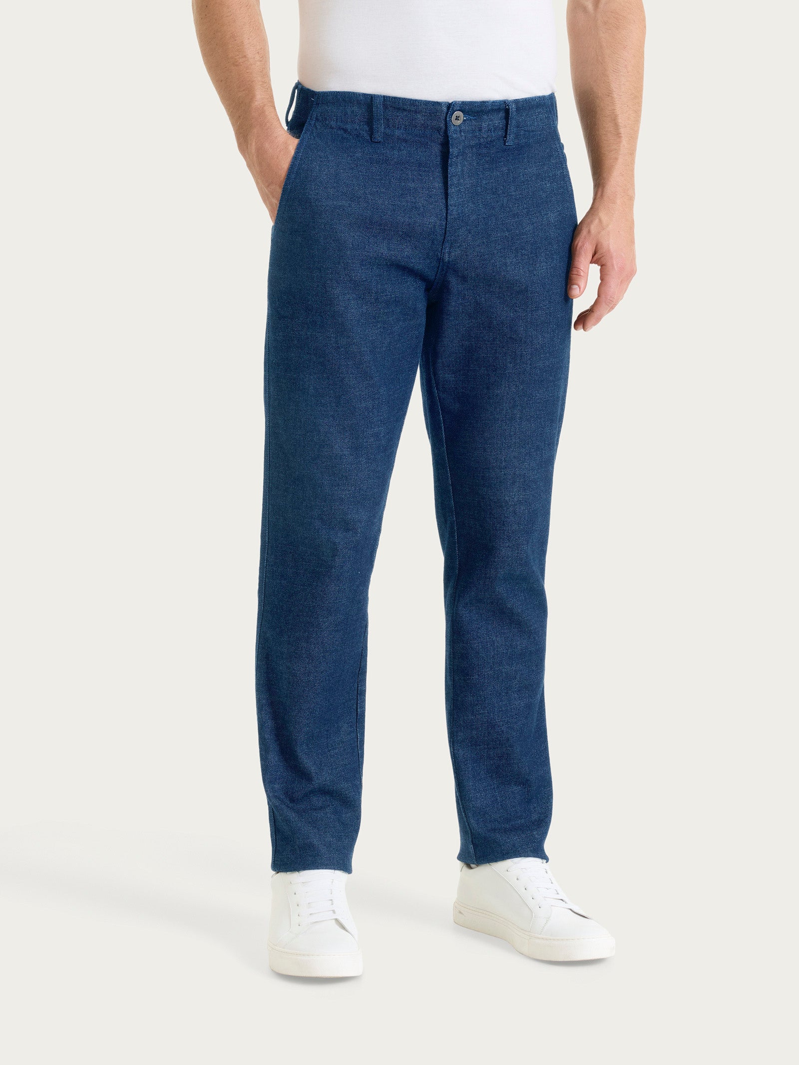 Jeans Chino in Super Denim Blu Uomo - Ragno