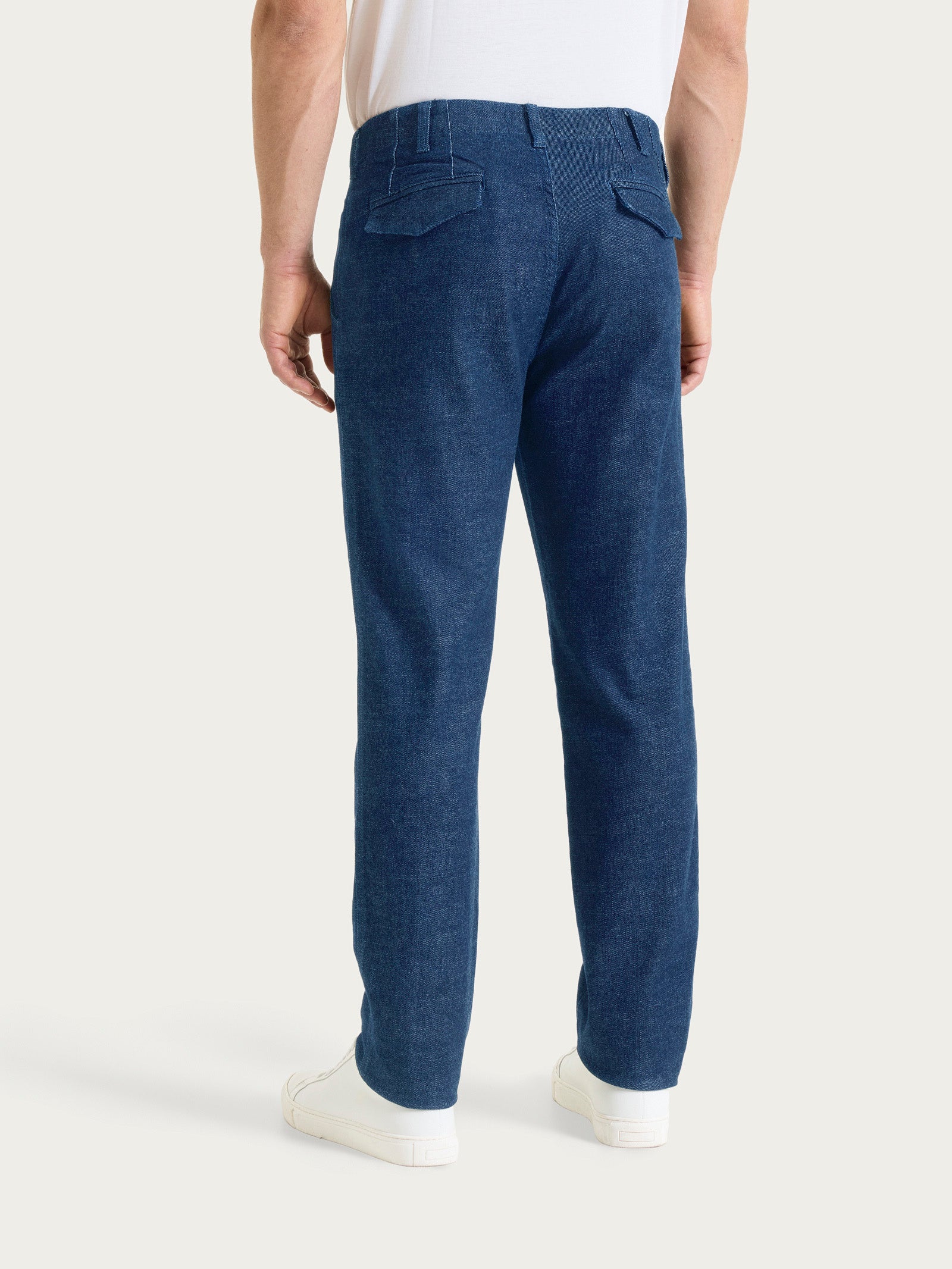 Jeans Chino in Super Denim Blu Uomo - Ragno