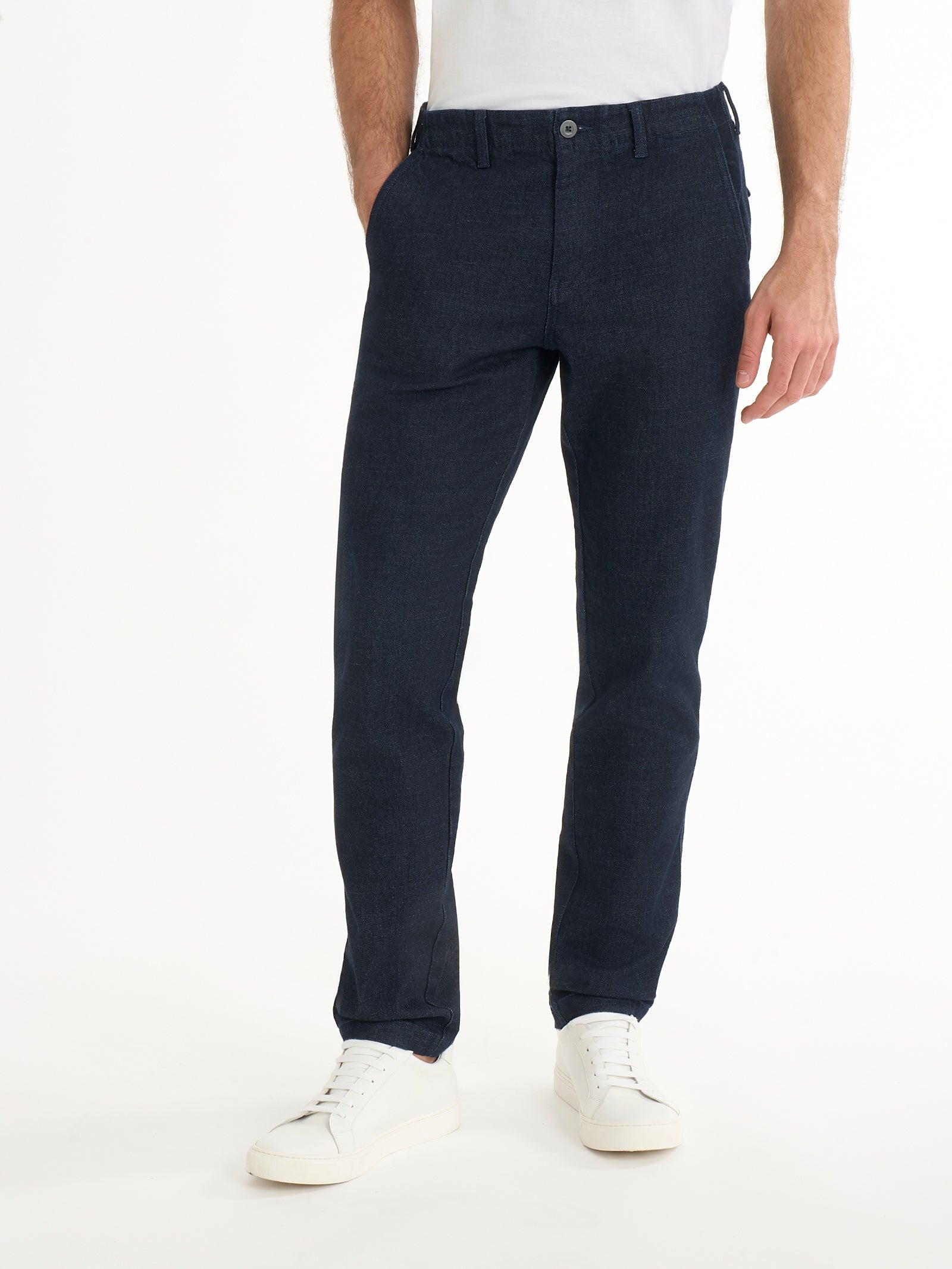 Jeans Chino in Super Denim Viola Uomo - Ragno