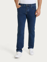 Jeans Bootleg in Super Denim Blu Uomo - Ragno