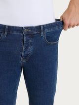 Jeans Bootleg in Super Denim Blu Uomo - Ragno