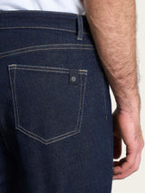 Jeans Bootleg in Super Denim Viola Uomo - Ragno