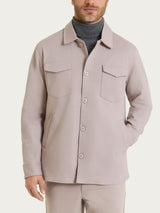 Shacket in Cotton Compact Grigi Uomo - Ragno