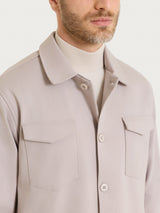 Shacket in Cotton Compact Grigi Uomo - Ragno