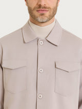 Shacket in Cotton Compact Grigi Uomo - Ragno
