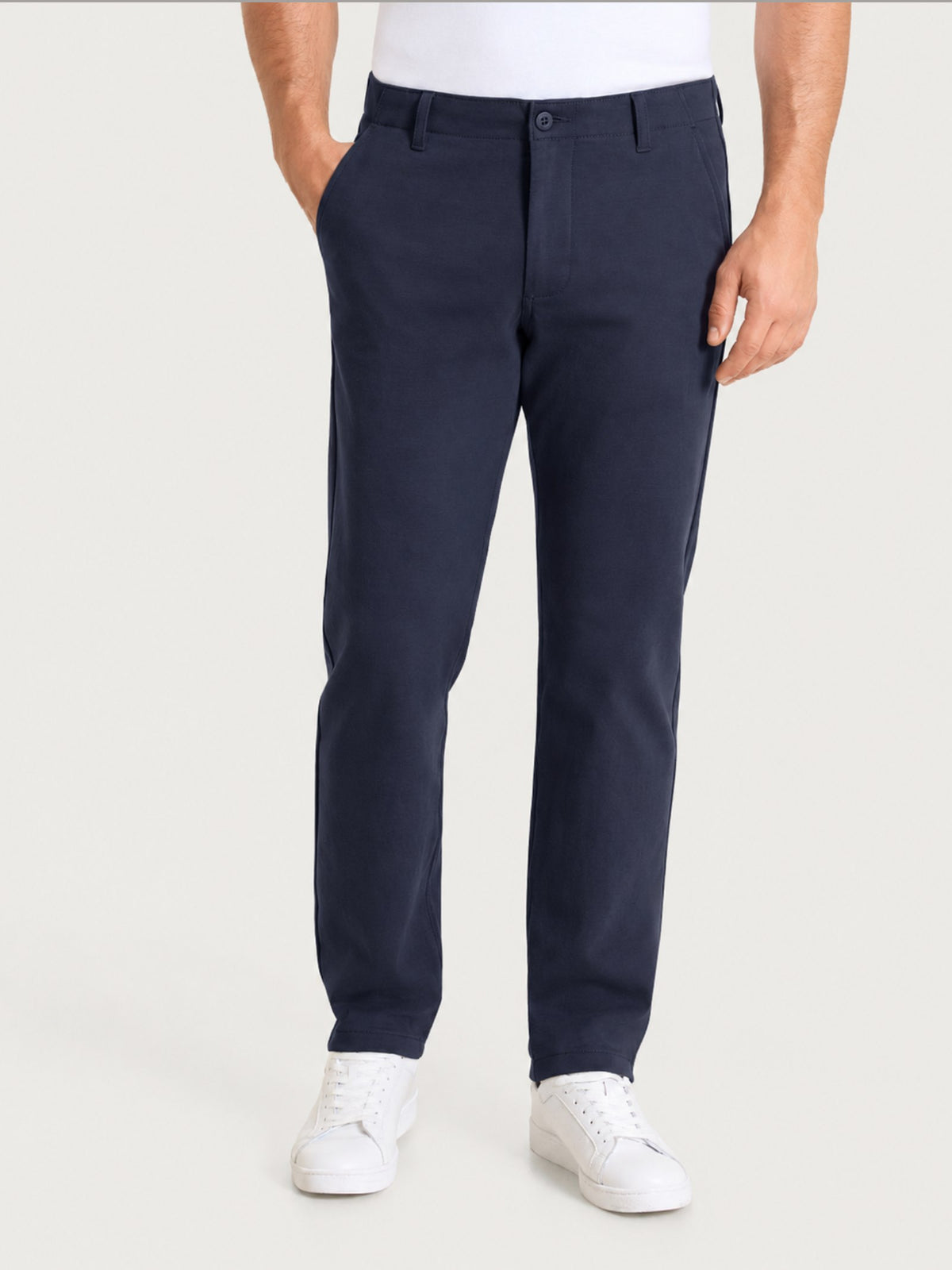 Pantalone con tasche america in Cotton Compact Blu Uomo - Ragno