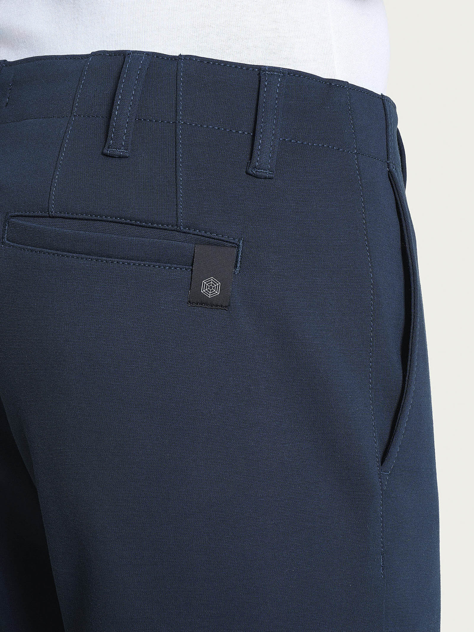 Pantalone con tasche america in Cotton Compact Blu Uomo - Ragno
