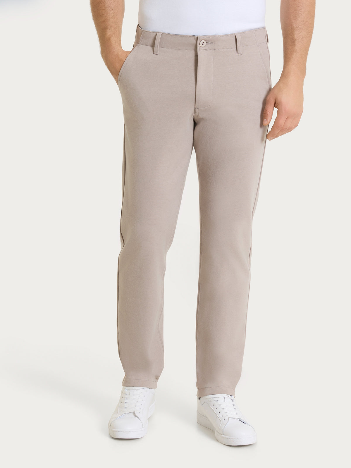 Pantalone con tasche america in Cotton Compact Grigi Uomo - Ragno