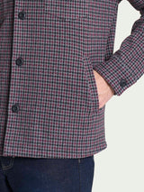 Shacket in Eco Jacquard Viola Uomo - Ragno