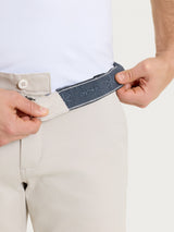 Pantalone con tasche america in Twill Cotton Bianchi Uomo - Ragno