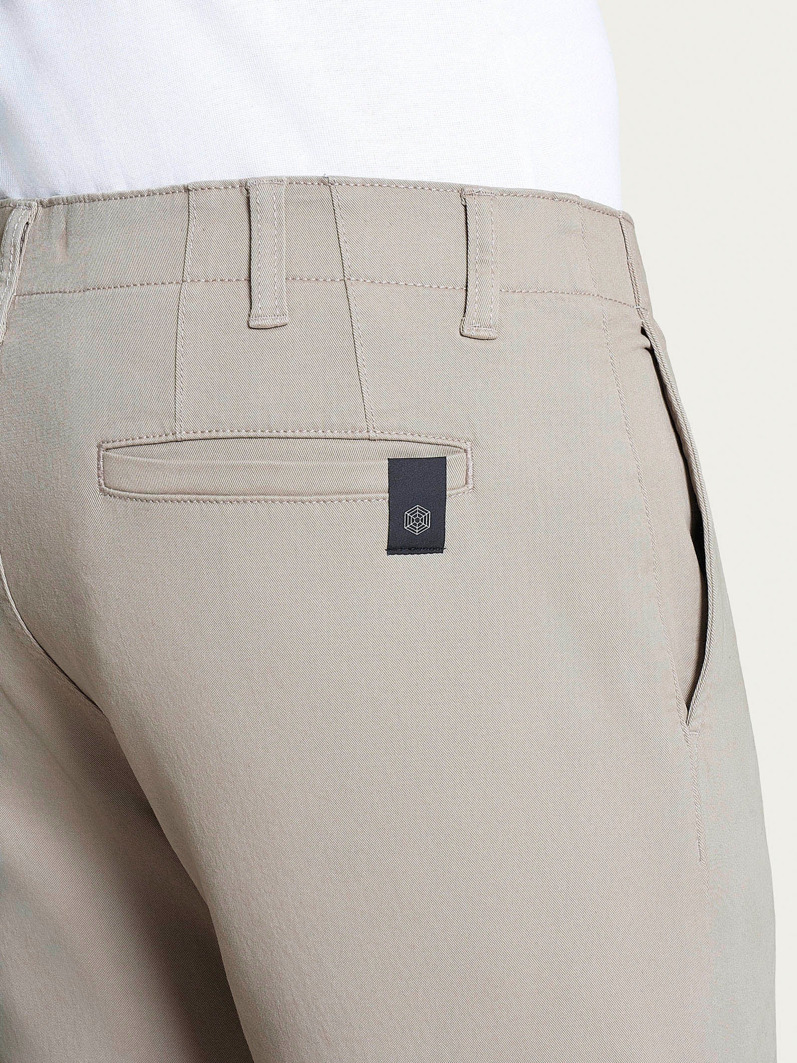 Pantalone con tasche america in Twill Eco Cotton Grigi Uomo - Ragno