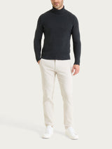 Lupetto in Winter Cotton Neri Uomo - Ragno