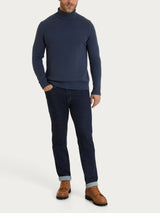 Lupetto in Winter Cotton Azzurri Uomo - Ragno