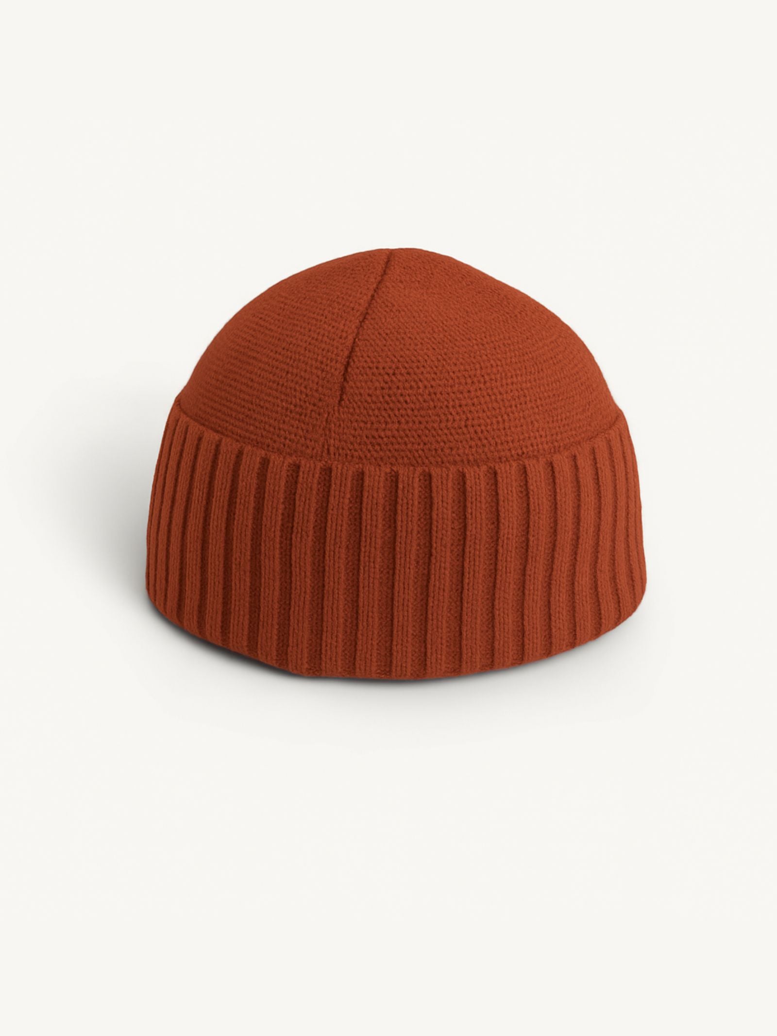 Berretto Unisex Jacquard in Super Soft Arancioni Donna - Ragno