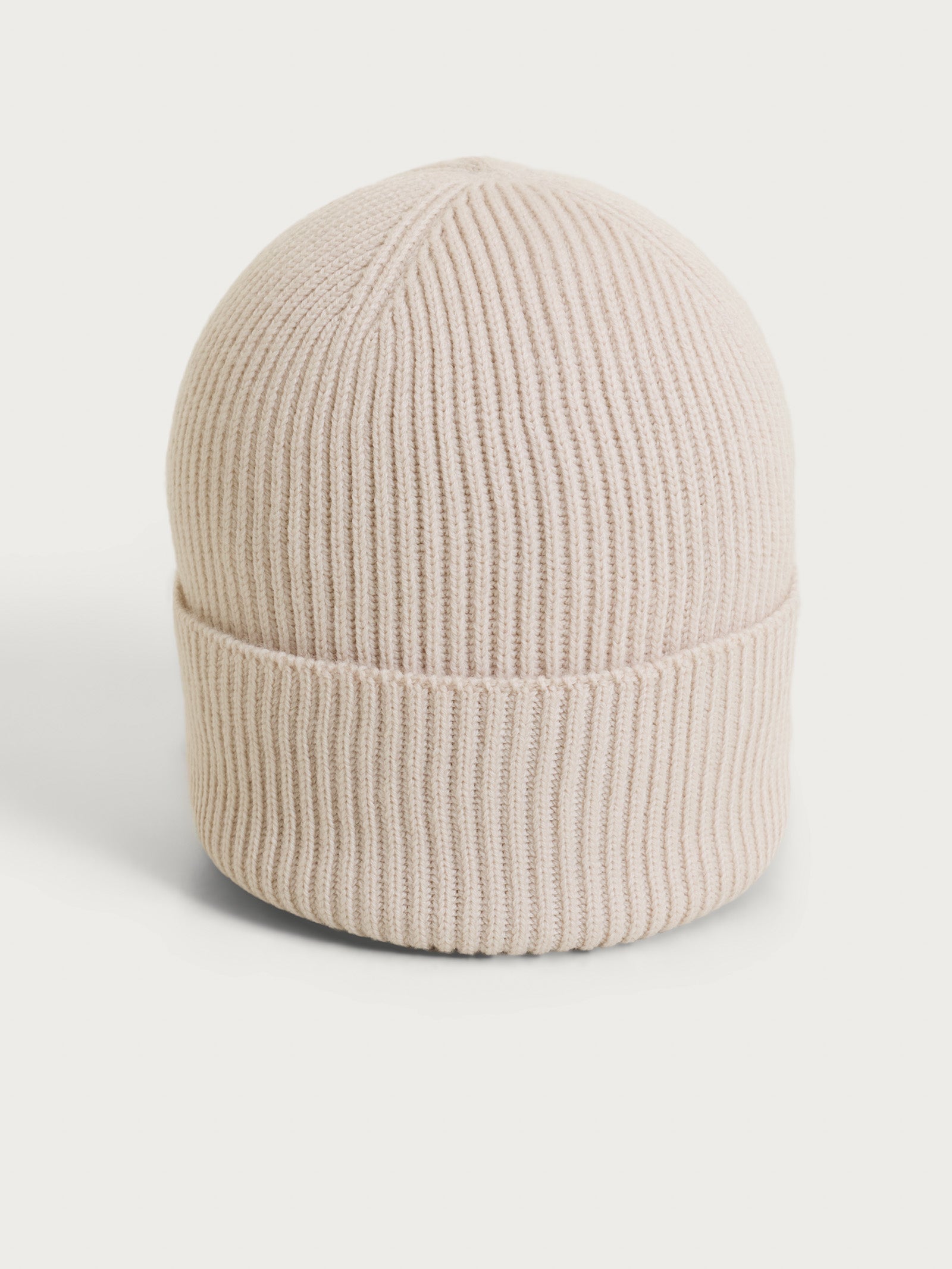 Berretto Unisex in costa inglese in Merino Soft Bianchi Donna - Ragno