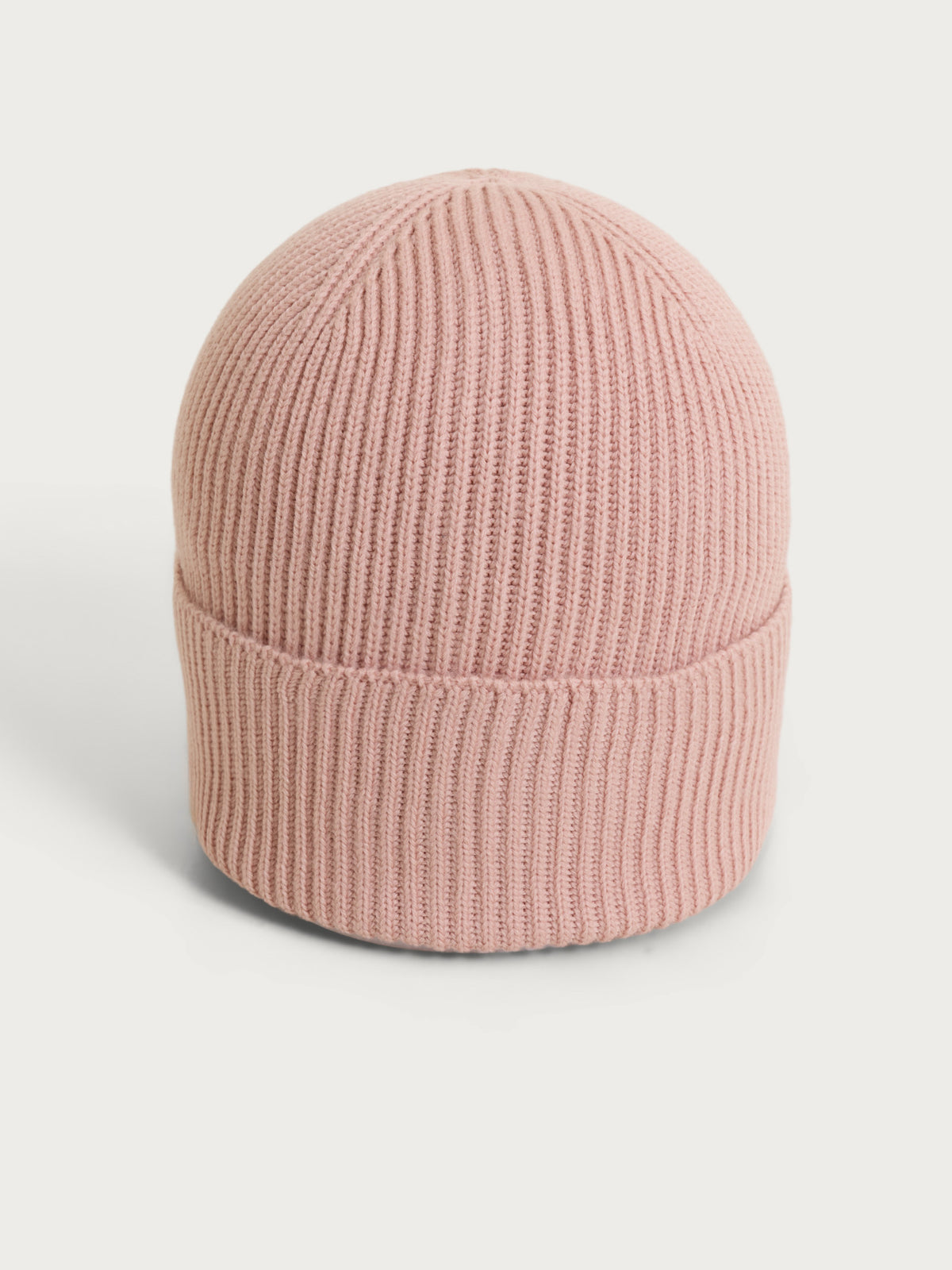 Berretto Unisex con costa inglese in Merino Soft Rosa Donna - Ragno