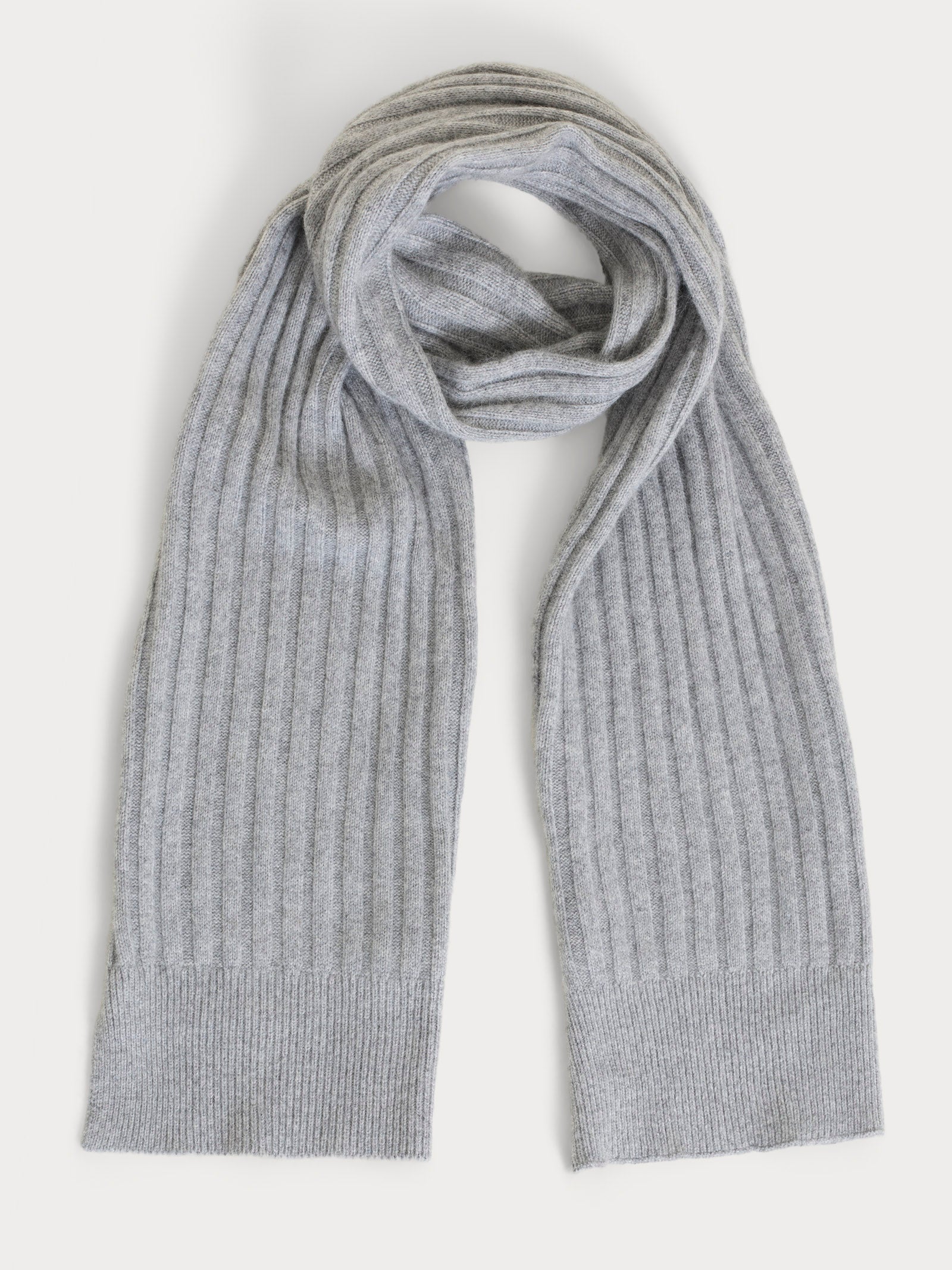 Sciarpa Unisex in Natural Soft Neri Donna - Ragno