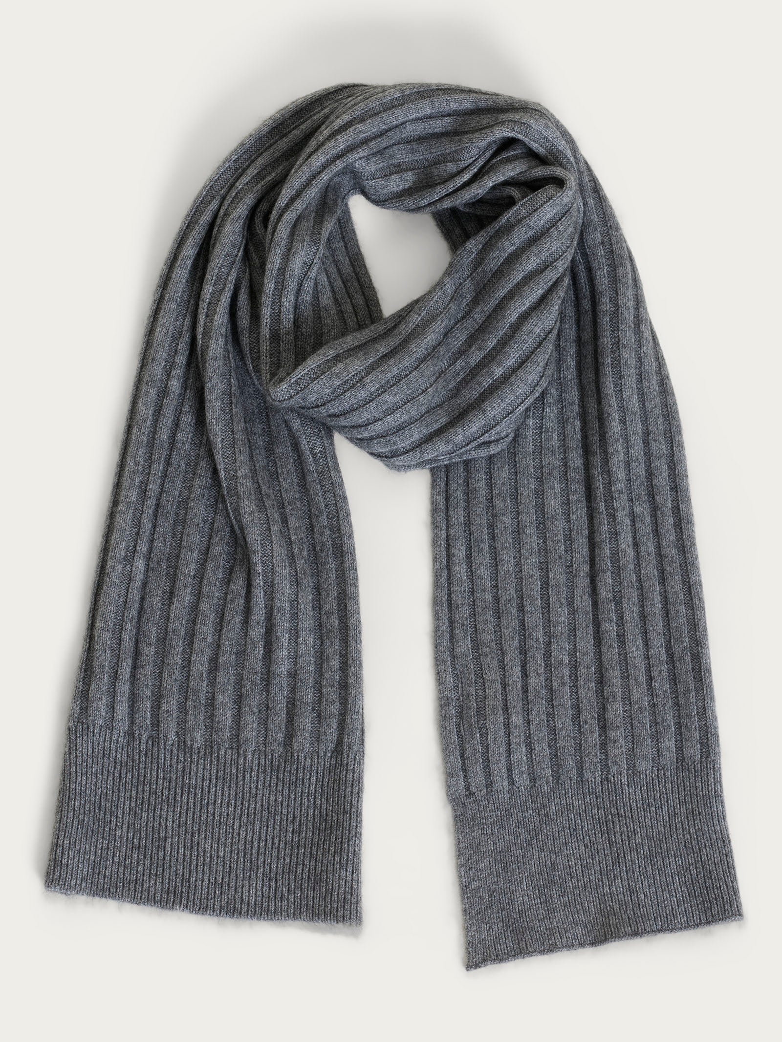 Sciarpa Unisex in Natural Soft Neri Donna - Ragno