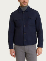 SoftCoat Shacket  Blu Uomo - Ragno
