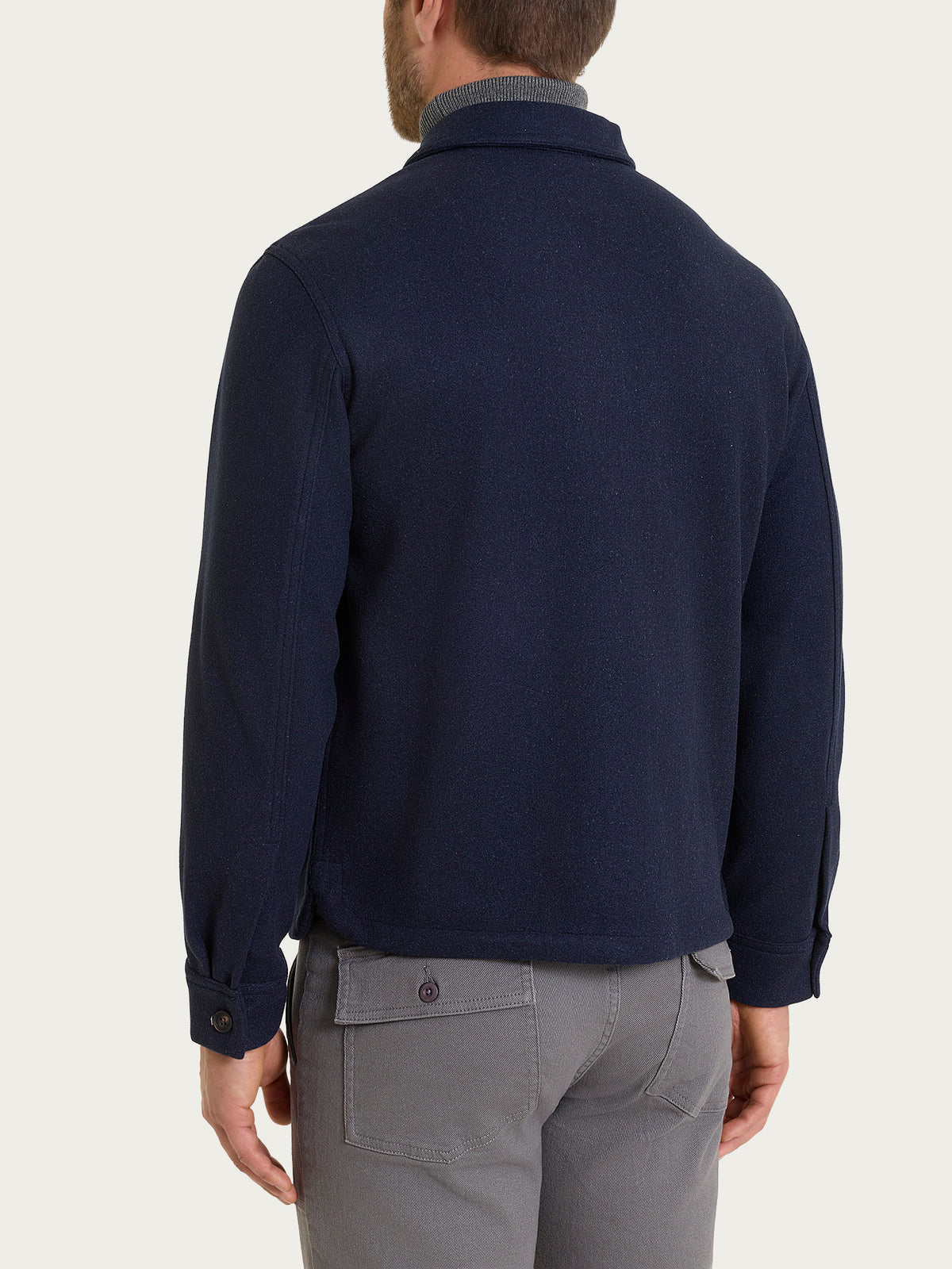 SoftCoat Shacket  Blu Uomo - Ragno
