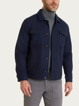 SoftCoat Shacket  Blu Uomo - Ragno