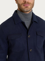 SoftCoat Shacket  Blu Uomo - Ragno