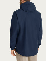 Parka con cappuccio in Shelter Outer Blu Uomo - Ragno