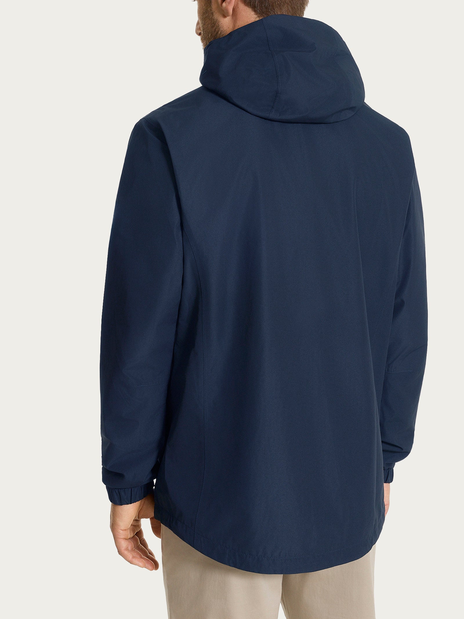 Parka con cappuccio in Shelter Outer Blu Uomo - Ragno