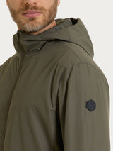 Parka con cappuccio in Shelter Outer Verdi Uomo - Ragno