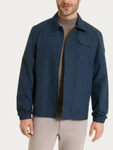Giacca con bottoni in Shelter Outer Blu Uomo - Ragno