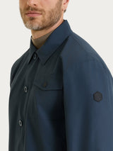 Giacca con bottoni in Shelter Outer Blu Uomo - Ragno