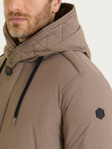 Piumerino Anorak imbottito in lana  Grigi Uomo - Ragno