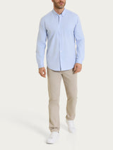 Camicia button down in Oxford Double Twisted Azzurri Uomo - Ragno