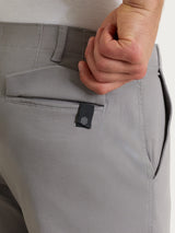 Pantalone Chino in Heavy Duty Twill di Cotone Neri Uomo - Ragno