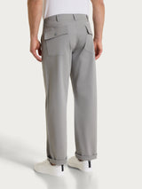 Pantalone Explorer in Heavy Duty Twill di Cotone Neri Uomo - Ragno